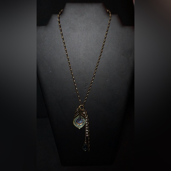 Park Lane discontinued Peacock Necklace - Picture 1 of 4